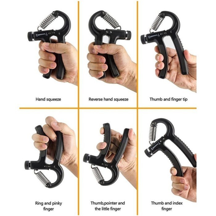 Handgrip Alat Olahraga Tangan Olahraga Otot Lengan Tangan Adjustable