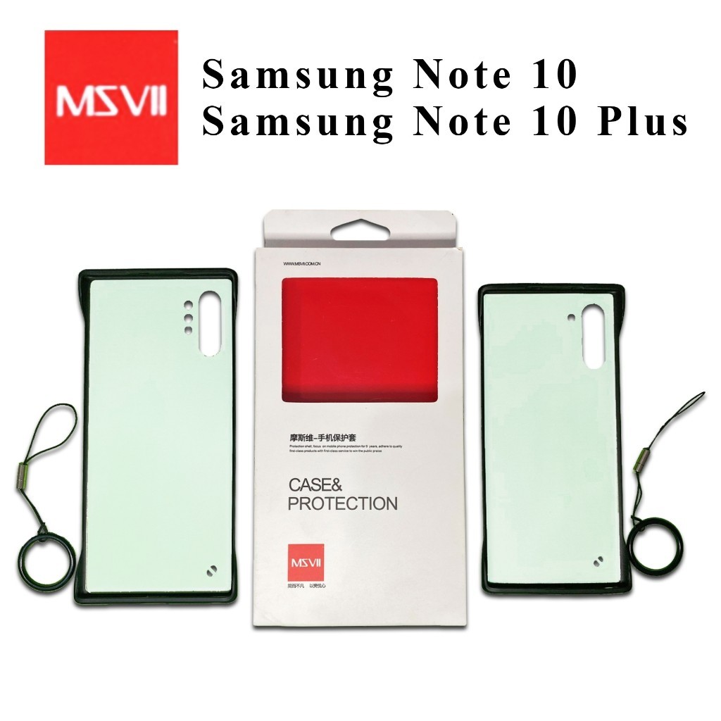 MSVII Samsung Note 10 / Note 10 Plus - Borderless Frosted Slim Case