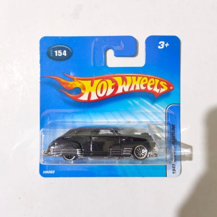 Hot Wheels 1947 47 Chevy Fleetline hitam 2006 short card