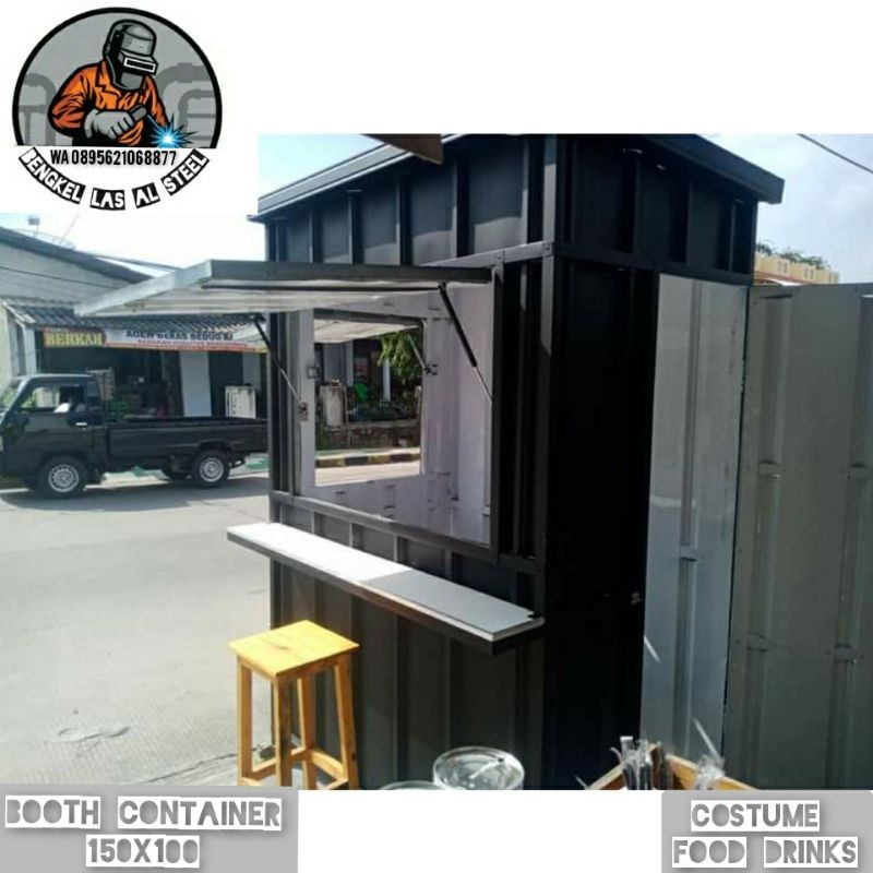 

FROMO SLE SPESIAL Booth container P150xL100xT220