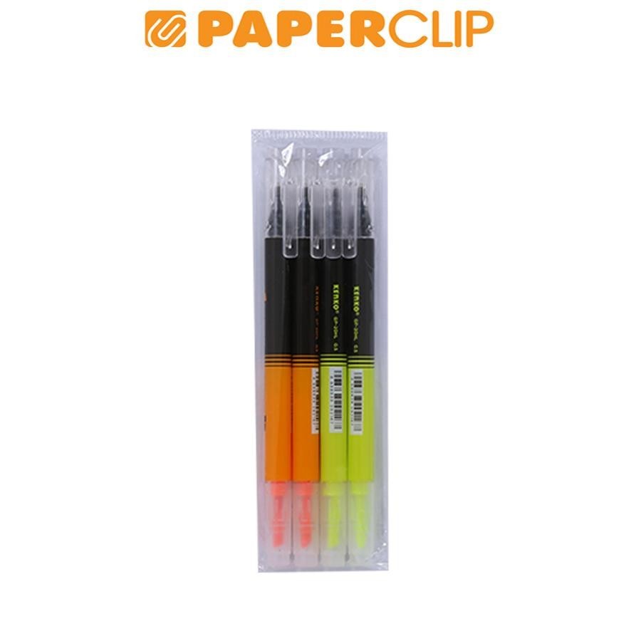 

BALLPOINT KENKO GP-20HL + HIGHLIGHTER - BLACK 4S