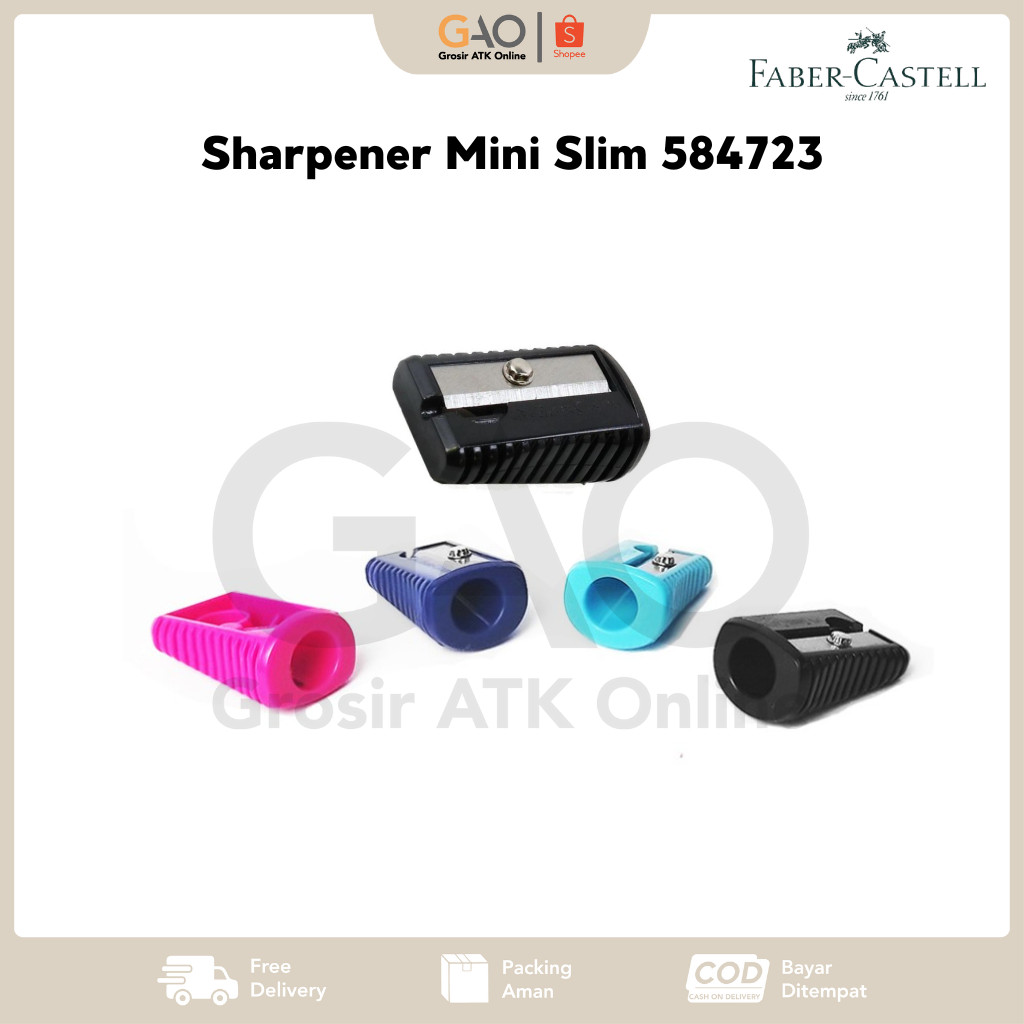 

Sharpener Mini Slim Faber-Castell Rautan Faber-Castell 584723