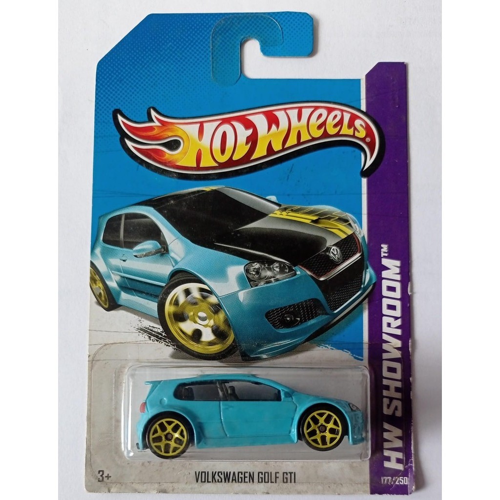 Hot Wheels  - Volkswagen Golf GTI HW Showroom Blue
