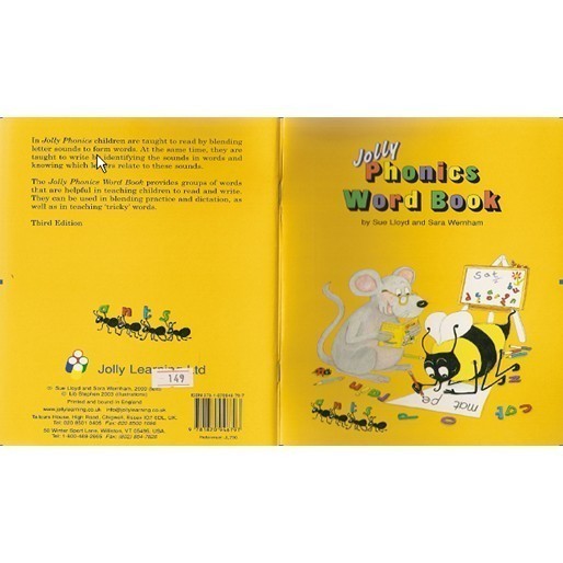 

Jolly Phonics Word Book: In Precursive Letters (Jolly Phonics) Sue L