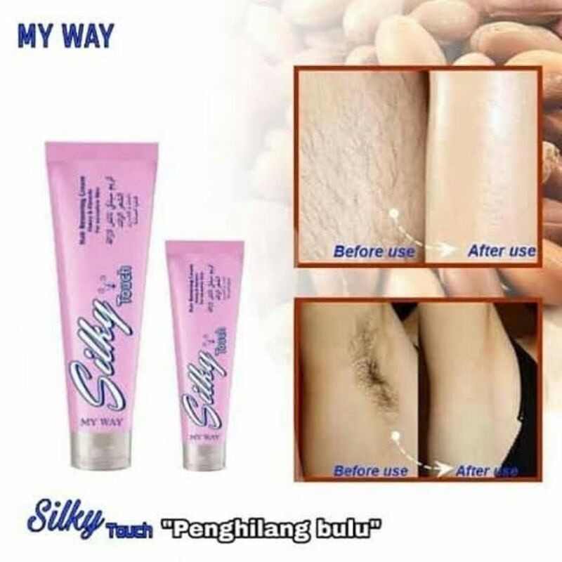 MY WAY Silk Cream perontok bulu ori my way