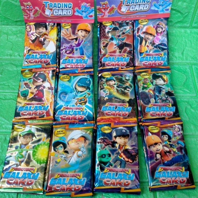 TERMURAH KARTU UNO BOBOIBOY TRADING CARD GALAXY
