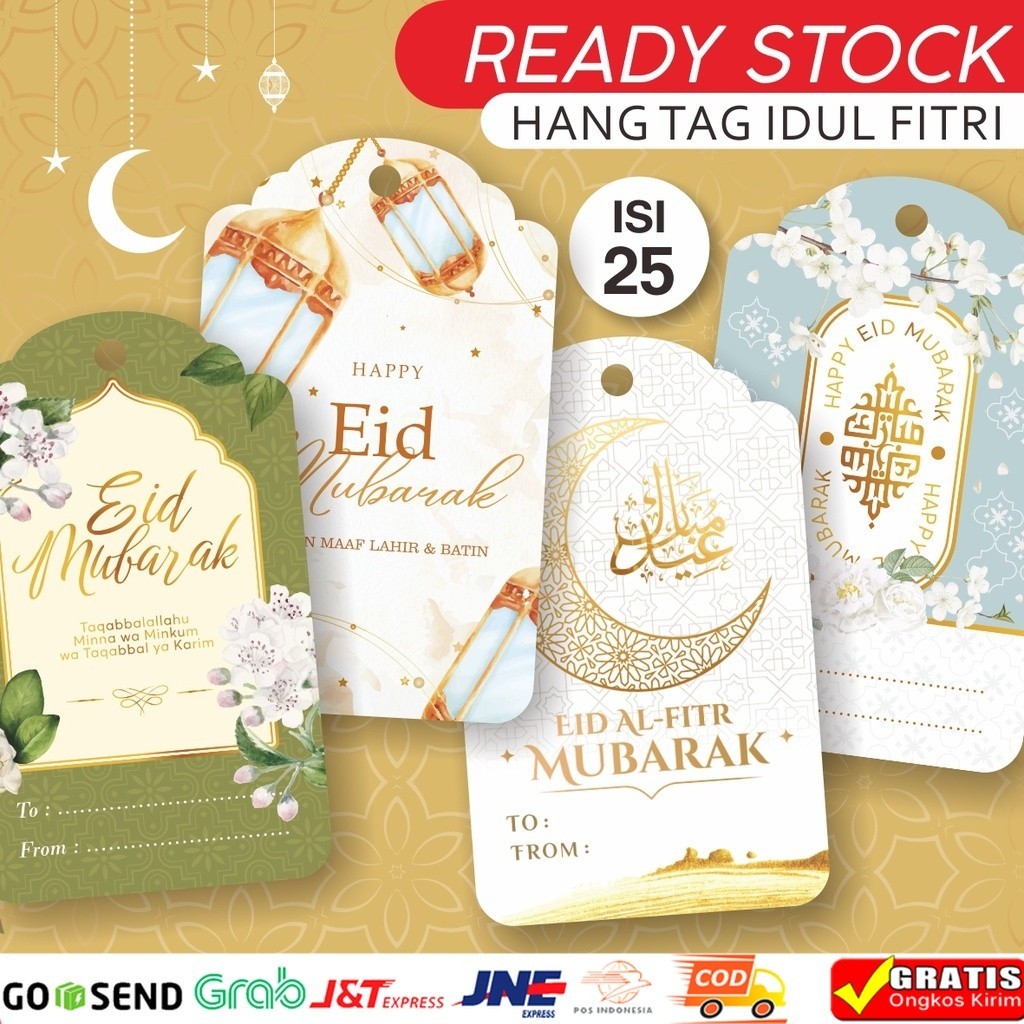 

HANGTAG LEBARAN RAMADHAN IDUL FITRI LABEL TAG PARCEL