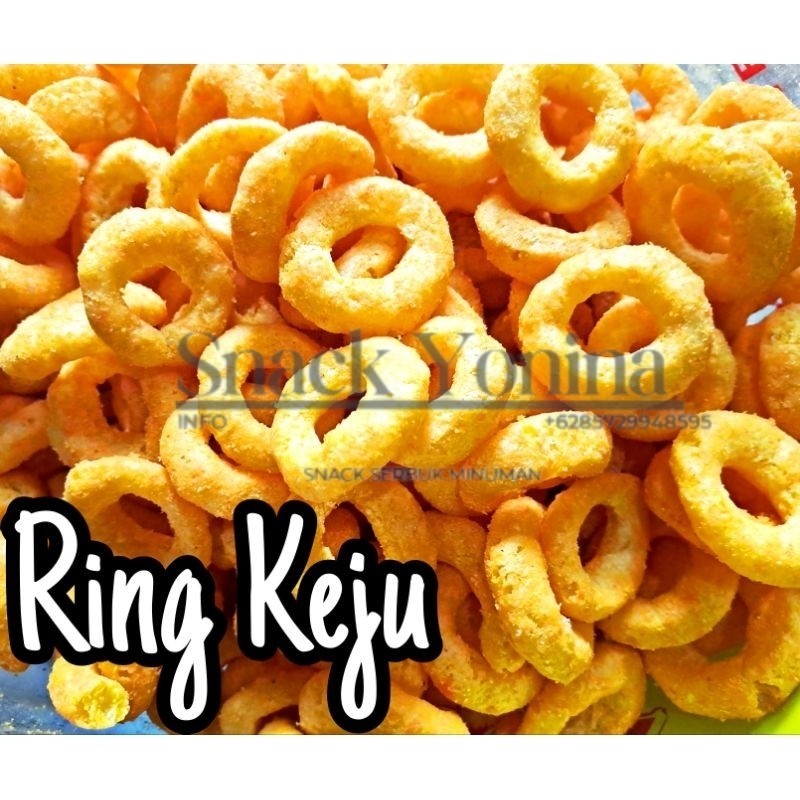 

Ring Keju /Cheese Ring 200 grGratis Ongkir & COD
