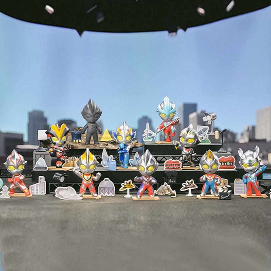 Pop Mart Ultraman Shooting Studio - Whole Set