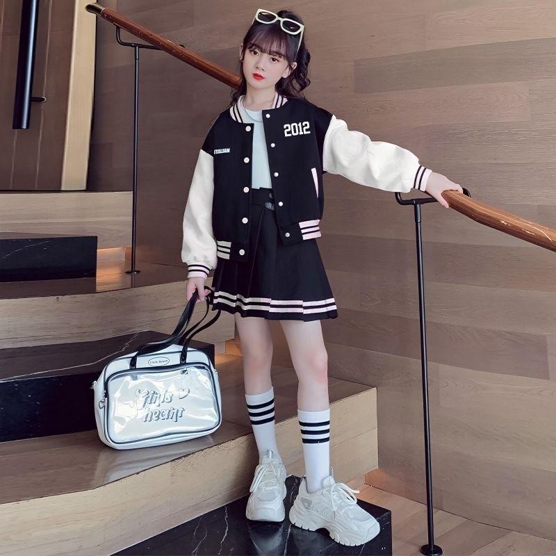 Jaket Varsity Baseball (Jaket saja. Tanpa Rok) Anak Unisex (1 th - 18 th) ITALIAN 1886 (SABLON) (BIS