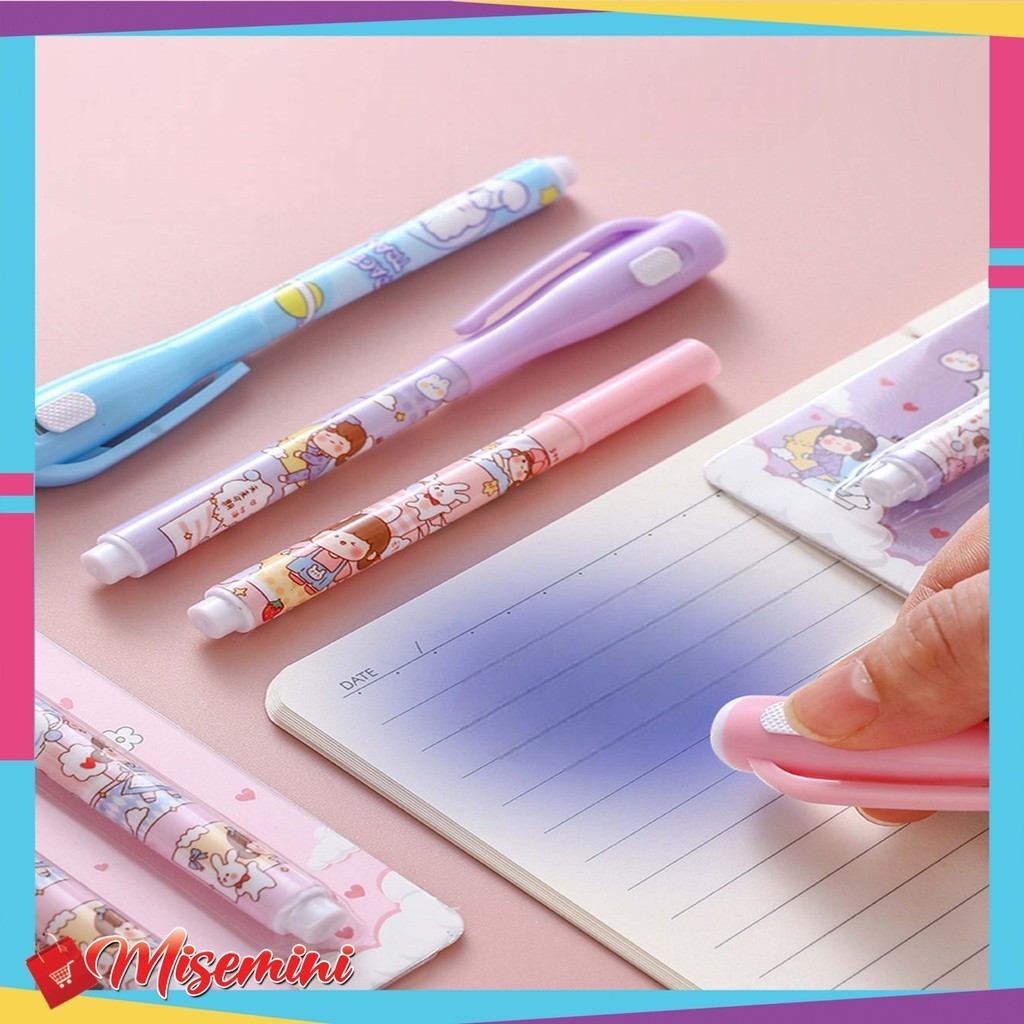 

Pulpen Magic Invisible Tinta Transparant Sinar Uv 1131