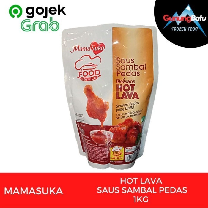 

MAMASUKA HOT LAVA SAUS SAMBAL PEDAS 1KG