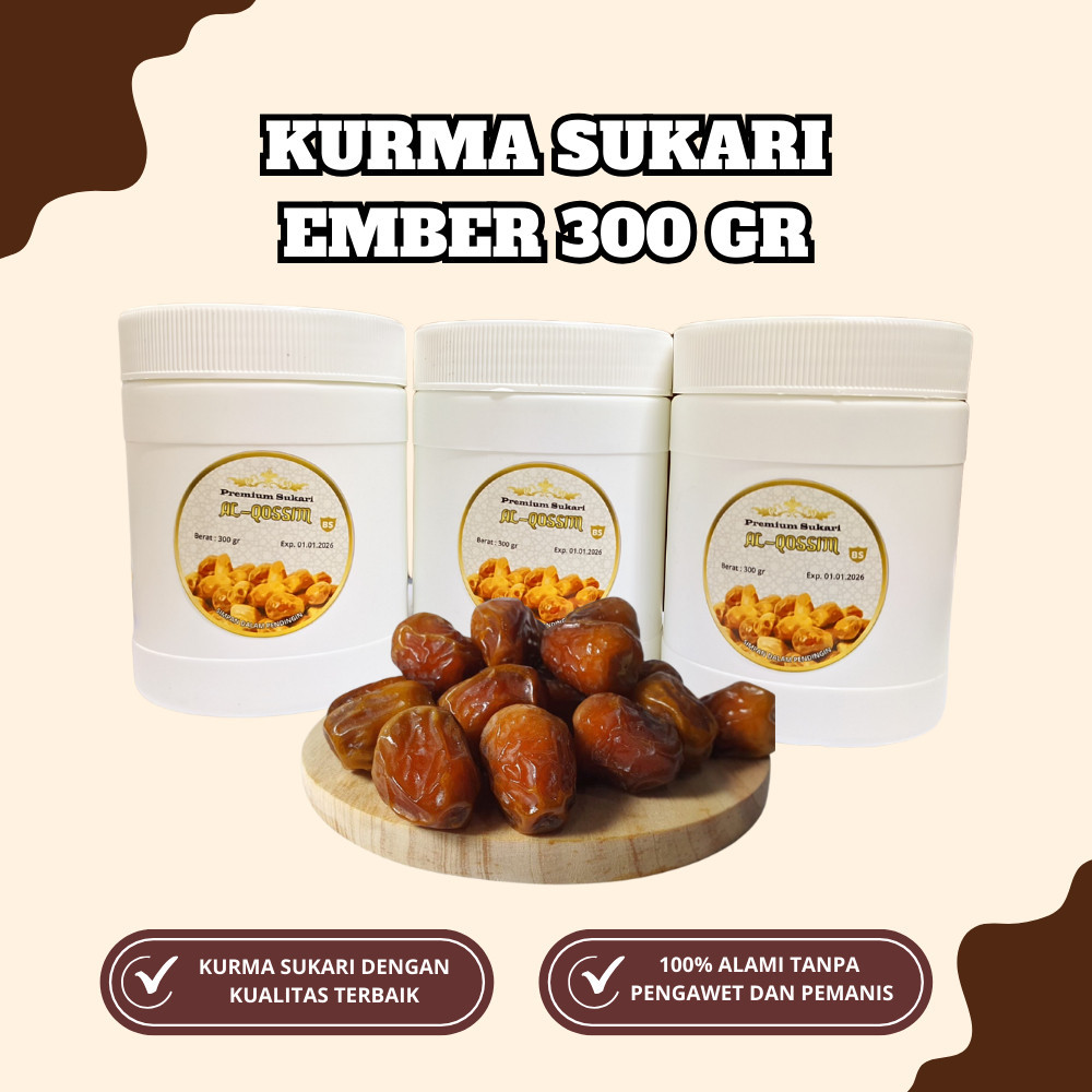 

KurmaSukari Ember al qassim premium 300 gram