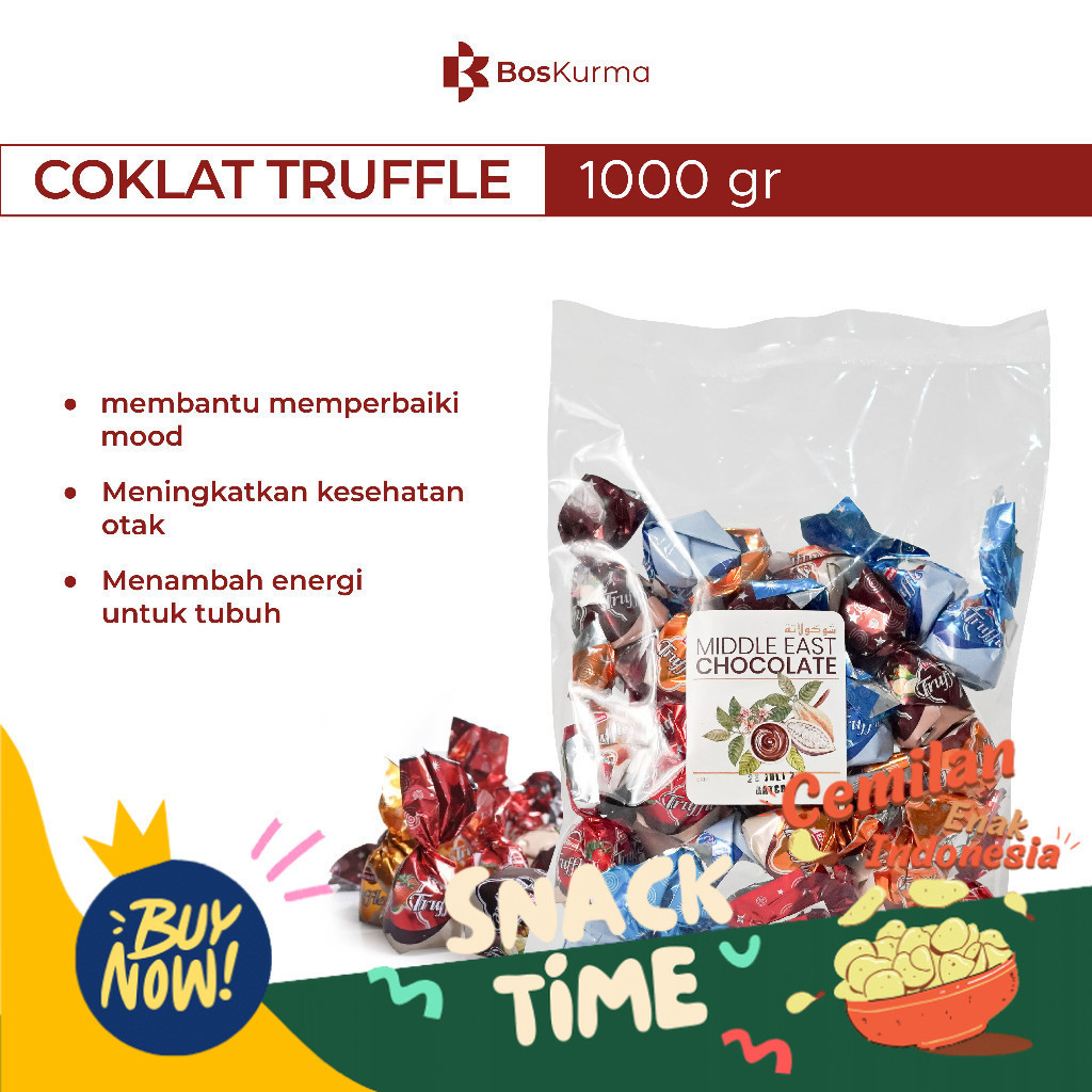 

Special Diskon Coklat Arab Truffle Mix 1 Kg Coklat Turkey Oleh Oleh Haji Umroh