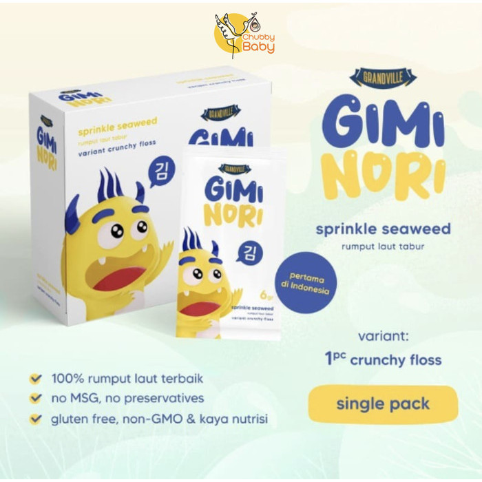 

NEW Grandville - Gimi Nori Sprinkle Seaweed | Rumput Laut Tabur - Crunchy Floss