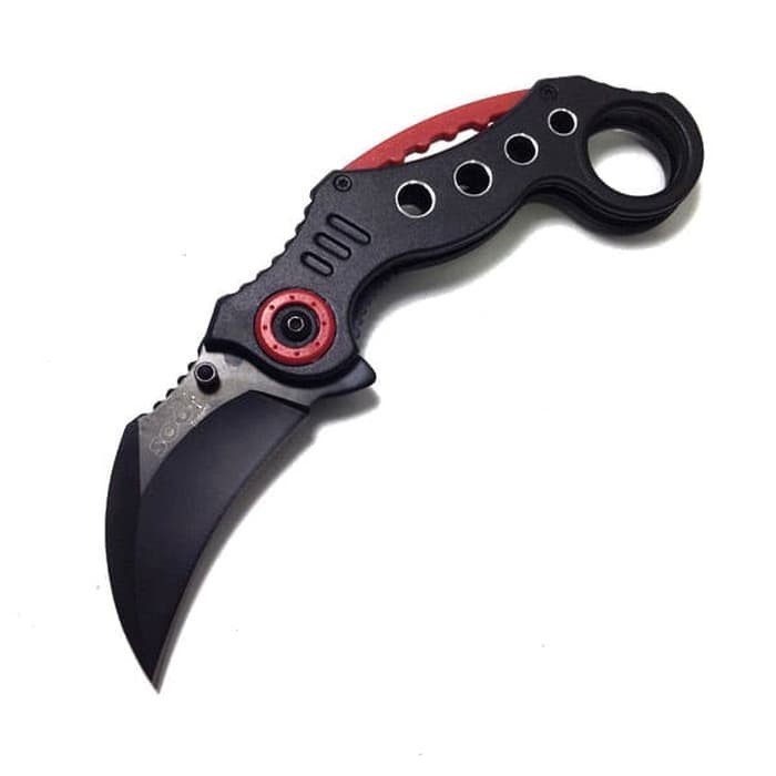 Super Sale PISAU LIPAT KERAMBIT CK P655-5 KERAMBIT IMPORT SOG P655 SURVIVAL KIT