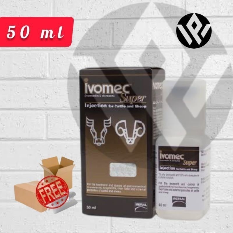 Ivomec super injection 50 ml obat cacing kutu ivermectin clorsulon jos