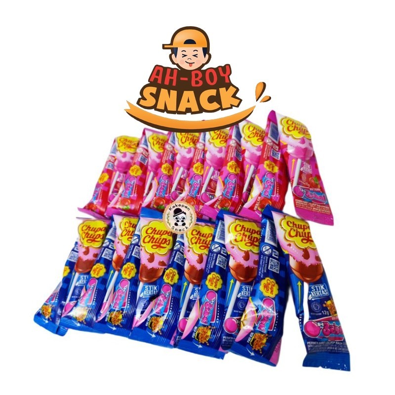 

CHUPA CHUPS PERMEN LOLIPOP BIG BABOL 1 PAK ISI 2 RENCENG ( 24 SACHET X 12 GRAM )