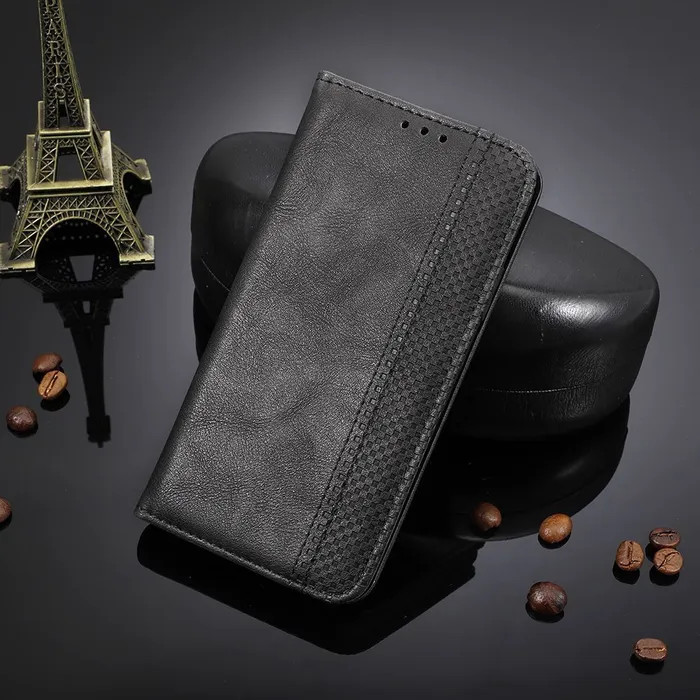 Phone case Sharp Aquos Sense 10 9 Flip Case Vintage Wallet Case Folio Card Slot Holder Shockproof Pr