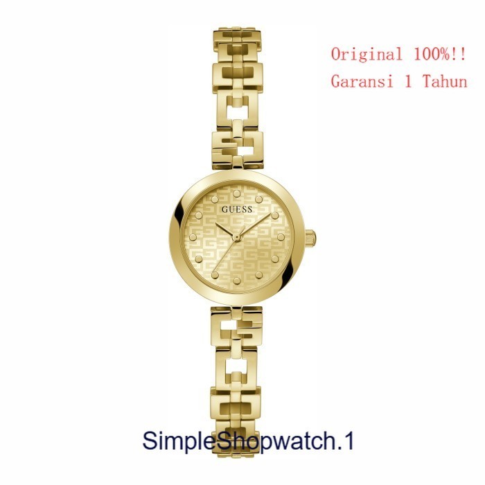 Origonal 100% GUESS GW0549L2 LADY G Jam Tangan Wanita  Gold Garansi Resmi 1 Tahun