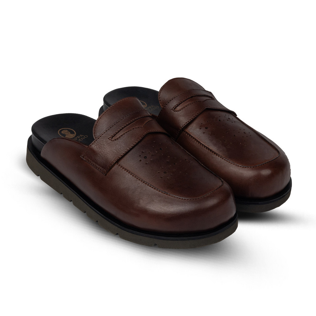 Juno Penny Brown - Nappa Milano - Sandal Unisex