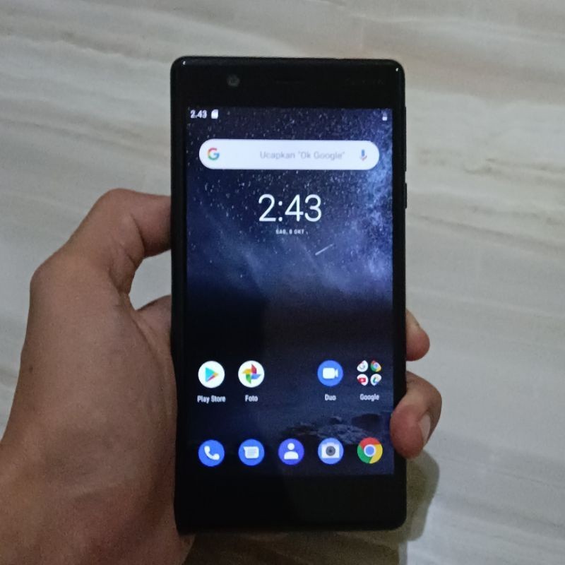 Nokia 3 Ram 2/16Gb NFC ex Resmi murah