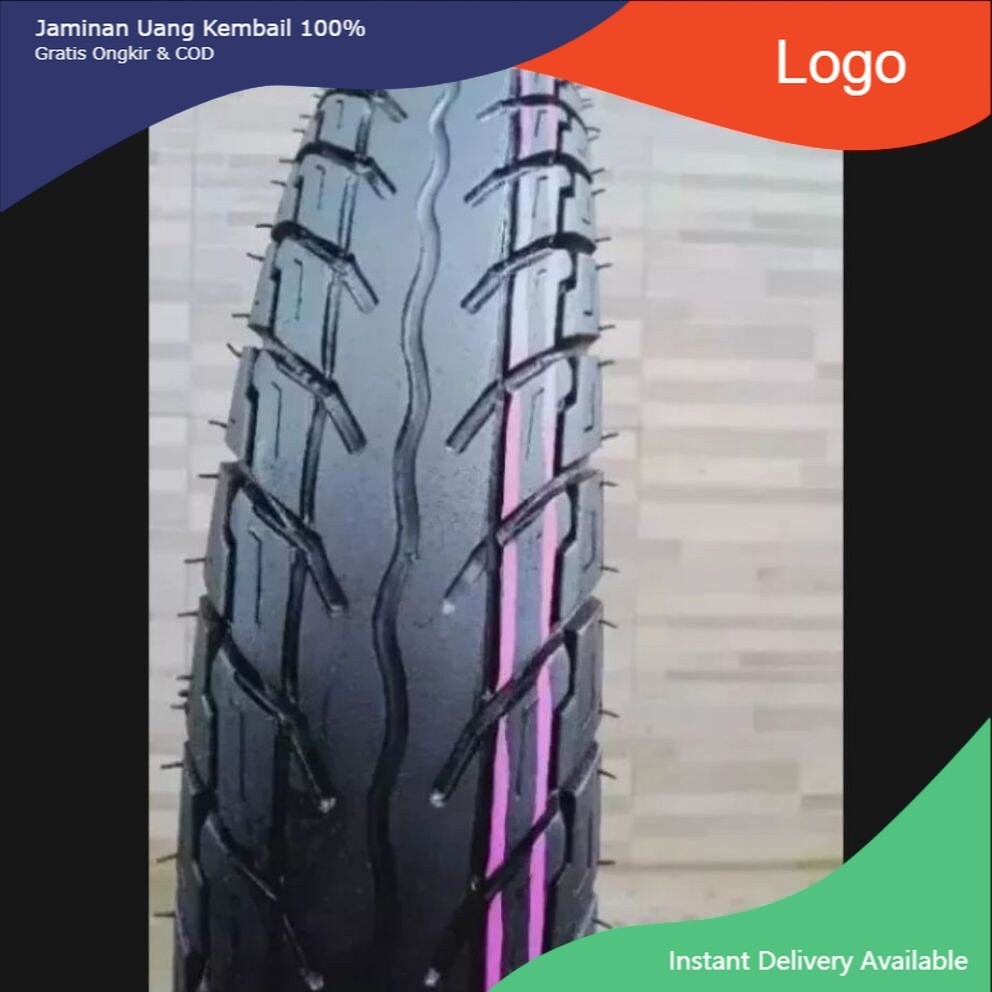 ban belakang motor supra fit vega revo jupitar dll ukuran 80/90-17 merk irc kembang salur.