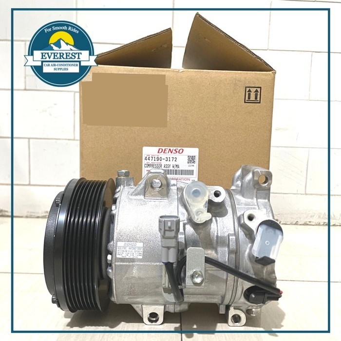 PROMO MENYAMBUT Compressor Kompresor AC Mobil Toyota Harier Harrier 2003-2013 Denso