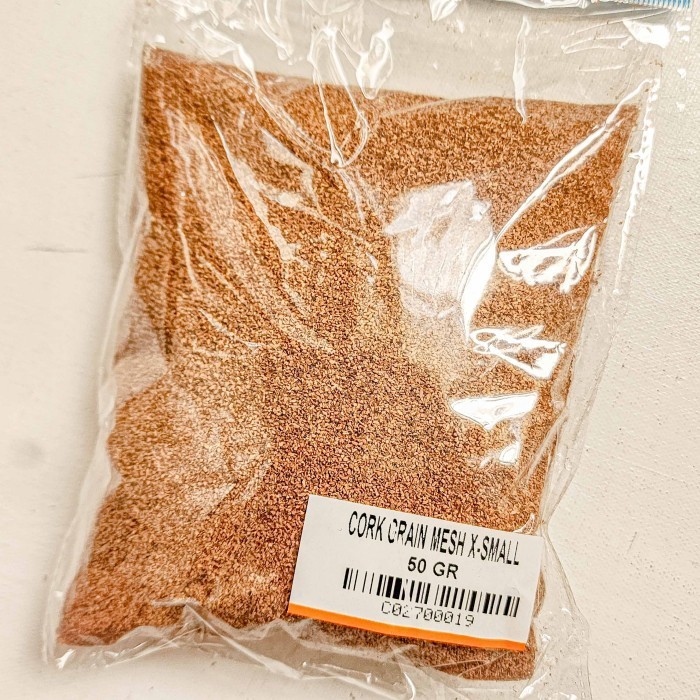 

Cork Grain Mesh 50gr | Serbuk Gabus Cork - X-SMALL -YY41