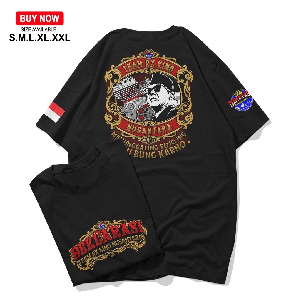 Kaos Jamnas Team Nusantara Rx King Official , Kaos YRKI, Kaos Jamnas Istimewa, Apparel Jamnas Banten