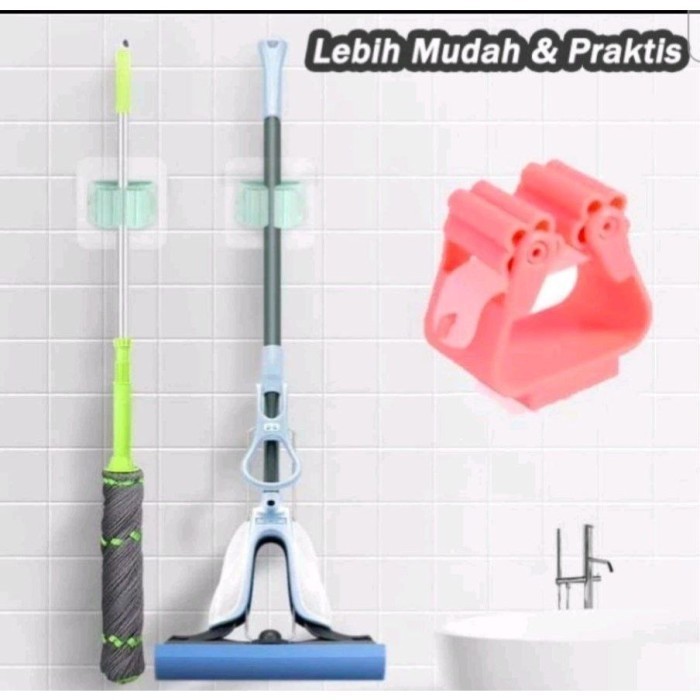(5pcs) Holder broom  Mop stick On bljhmt