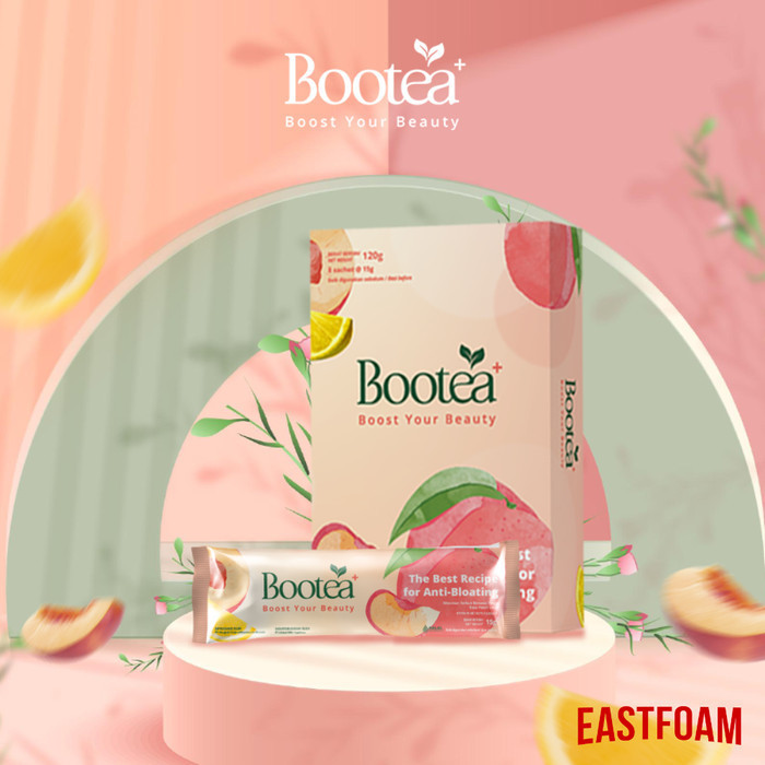 

Minuman Serat Bootea + | Fiber Drink | Detox | Rasa Lemon Peach