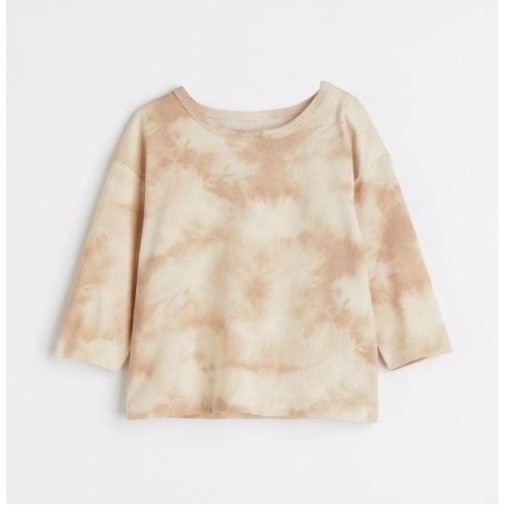 BAJU HM KAOS TSHIRT H&M TIE DYE MOTIF LONGSLEEVE ANAK LAKI HNM