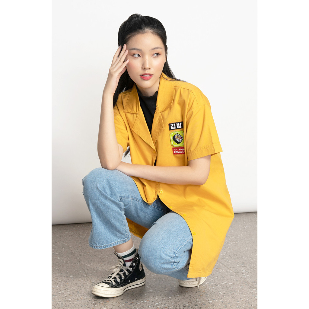 Aplomb Kemeja Wanita Kimbab Jiyun Mustard 7200345MS