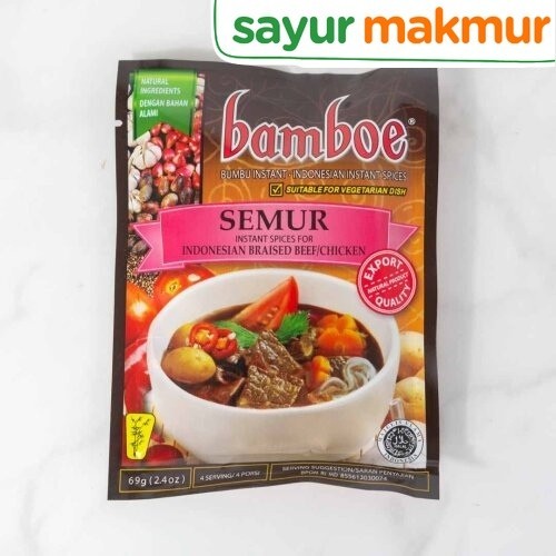 

Bamboe Bumbu Semur 69 gram Sayurmakmur