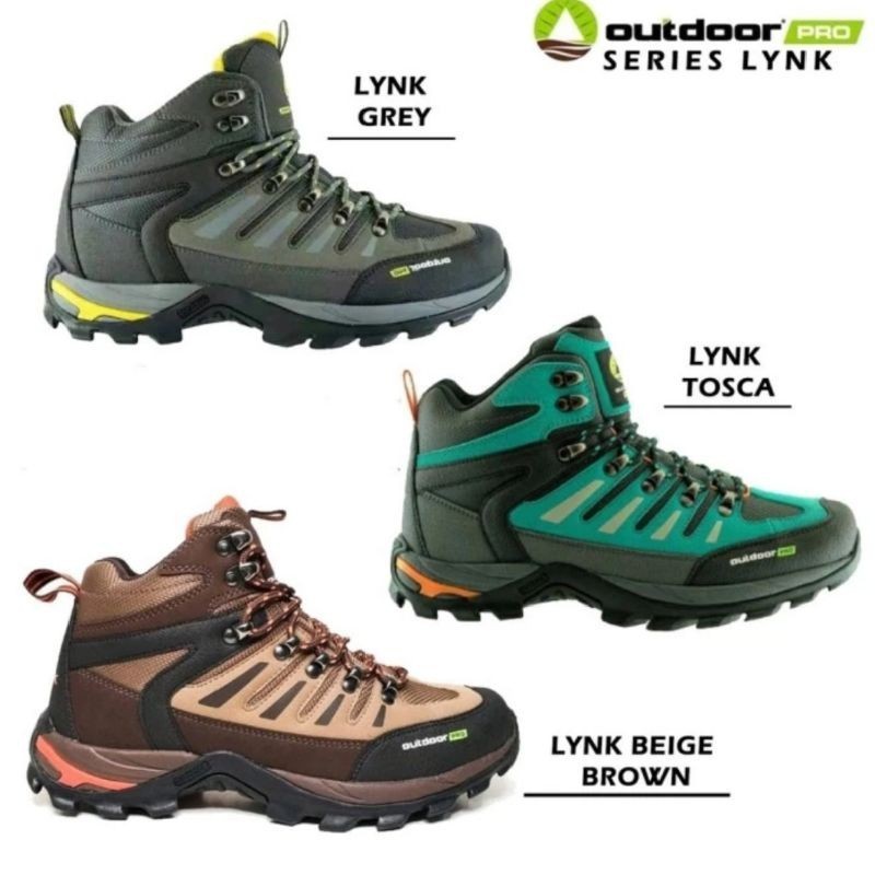Sepatu Hiking Gunung Outdoor Pro Lynk Sepatu Pro Outdoor Lynx Link