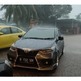 bumper depan vios nks style gen 3 bahan duraflex