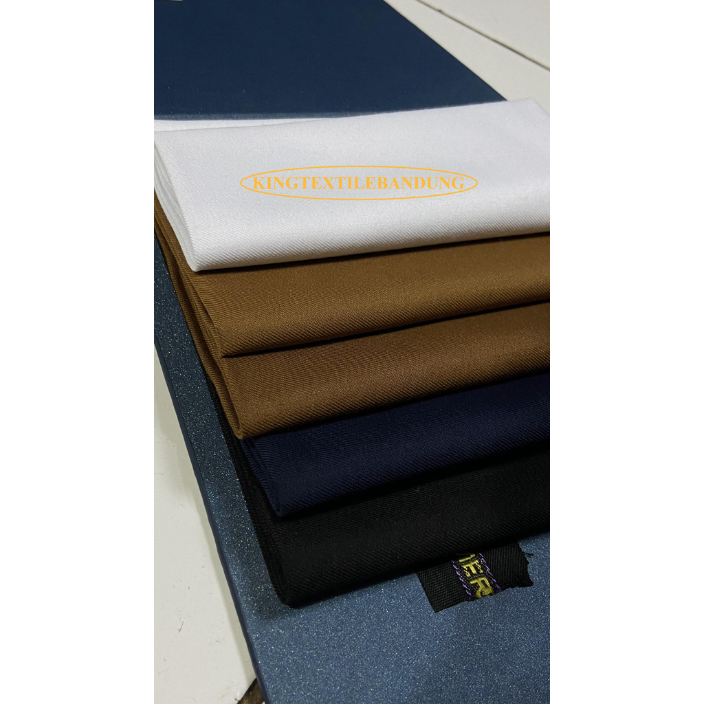 BAHAN KAIN PEMDA PNS SUPER PREMIUM/ KHAKI SUPER PREMIUM WOOL CASHMIRE ORIGINAL/KAIN PDH PNS/BAHAN KA