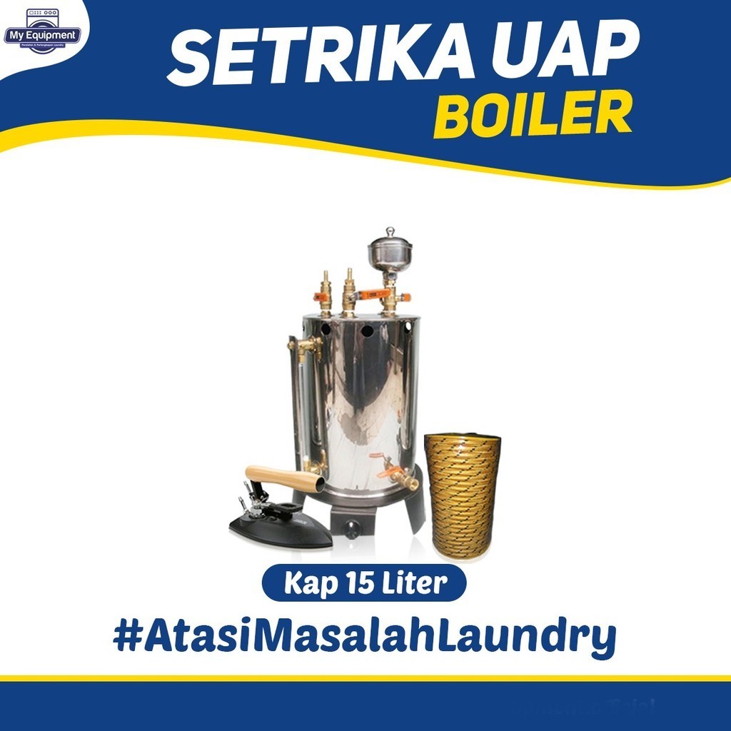 Setrika Uap Boiler Pontianak 15 Liter