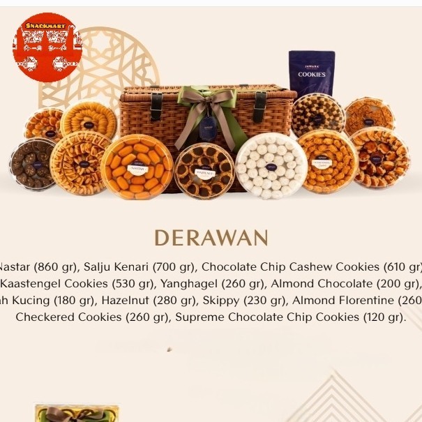 

Hampers Lebaran Premium Parcel Ramadan Kue Kering Derawan