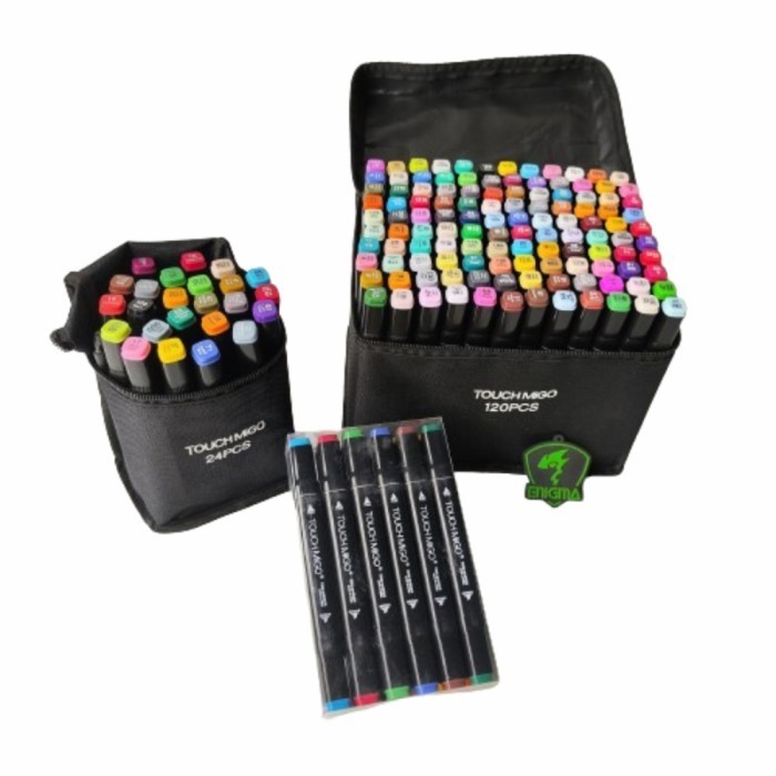 

WATERCOLOR PEN TOUCH MIGO - SPIDOL WARNA - SKETCH MARKER - ENIGMAZONE