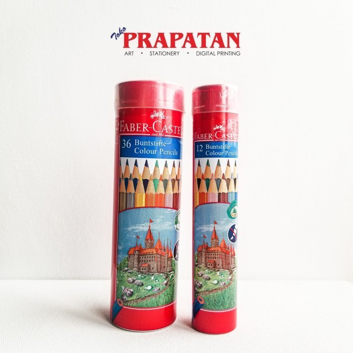 

Pensil Warna Faber Castell Buntstifte 12 Warna / Colour Pencils