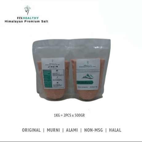 

[PROMO] asli garam himalaya fixhealthy ibnusina 1kg/himalayan premium salt 1kg