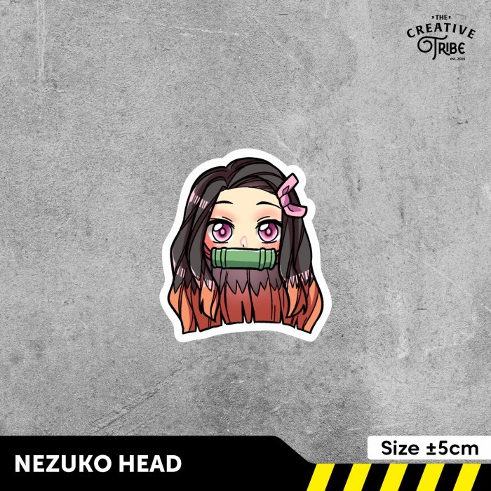 

Demon Slayer - Sticker Vinyl Die Cut - Stiker Laptop Kimetsu No Yaiba - Mitsuri HEAD, St Die Cut
