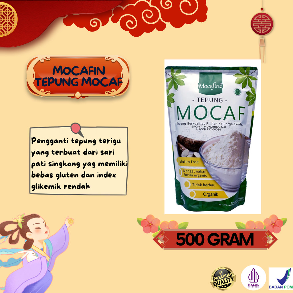 

Tepung Mocaf Mocafin [500 gram]