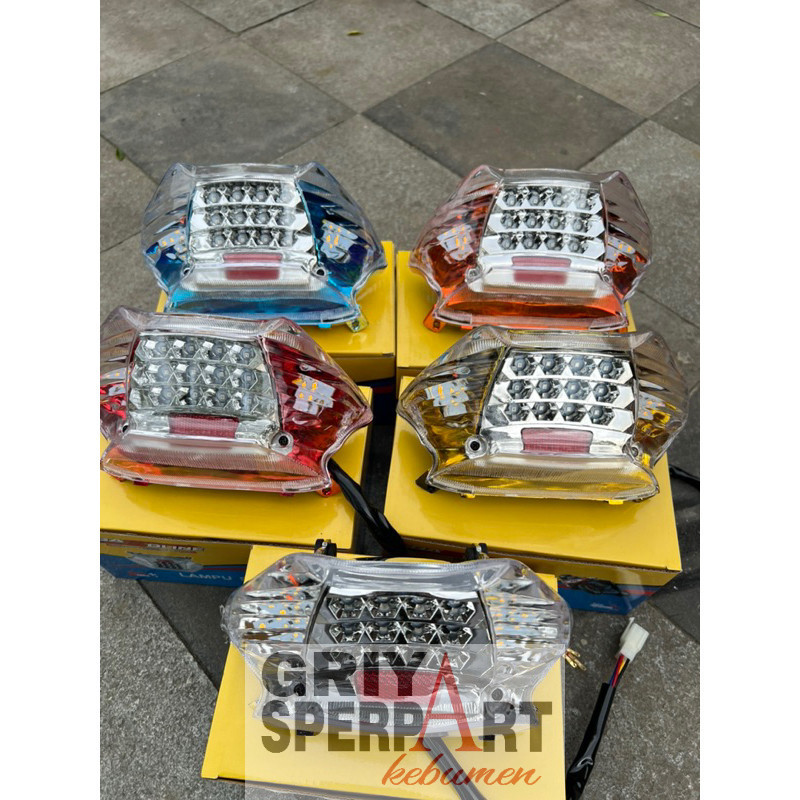 Lampu belakang lampu stop mio sporty mio old Lama LED