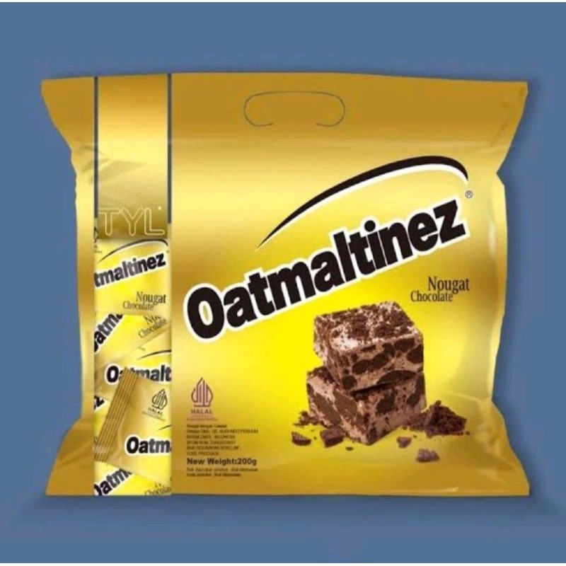 

TYL Oatmaltinez Nougat Chocolate Oat Bar - Nougat Assorted / Almond Peanut 200gr