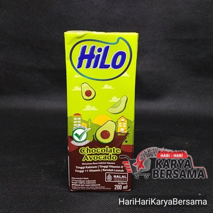 

HILO MINUMAN SUSU RASA CHOCOLATE AVOCADO 200ML