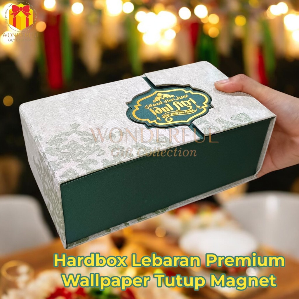 

Hardbox Lebaran/Ramadhan/Idul Fitri Wallpaper Persegi Panjang Tutup Magnet 22 x 11 x 8 cm - RMD-WP-PP-22