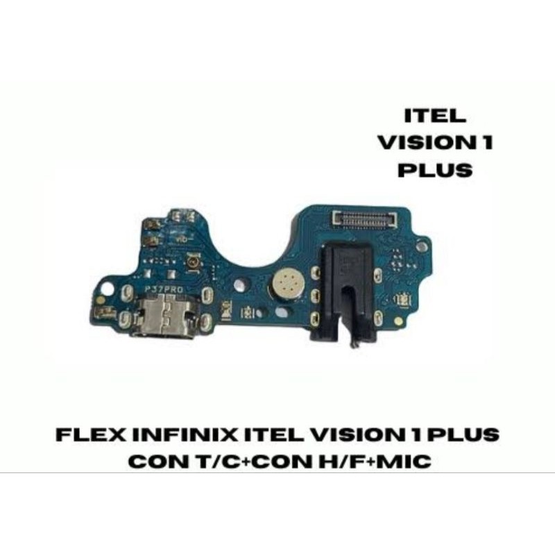 flx flexsibel papan conector cas infinix itel vision 1 plus/vision 1plus